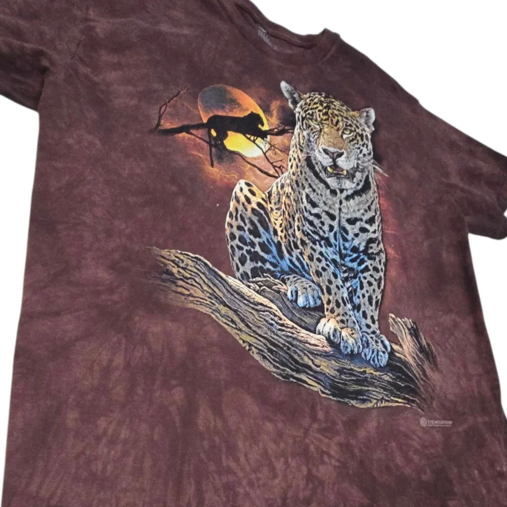 The Mountain Shirt Leopard Animal Print Central Florida Zoo Y2k 3XL - Picture 5 of 8